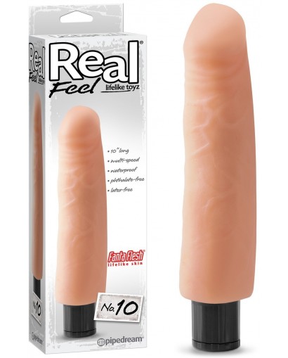 Vibromasseur réaliste Real Feel 10 - 26 5 cm