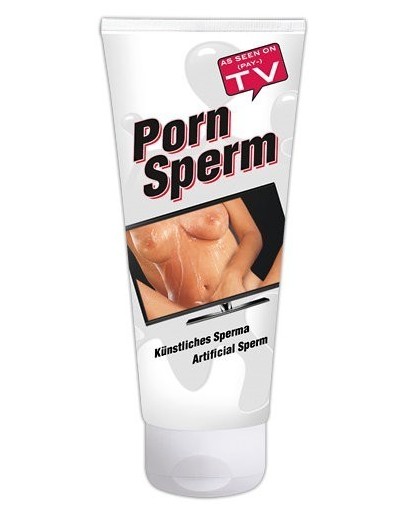 Lubrifiant Porn Sperm effet sperme - 125 ml