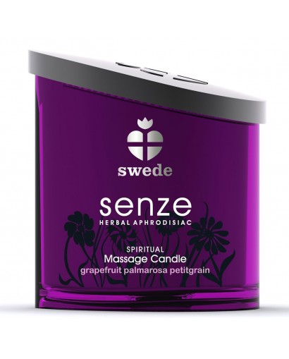 Bougie de massage Spiritual Senze Swede Pamplemousse - 150 ml