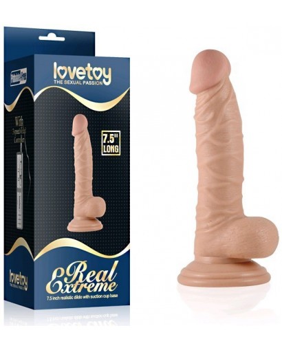 Gode ventouse Real Extreme - 16 cm