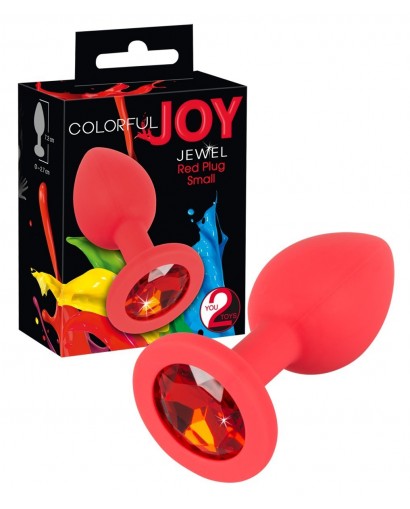 Plug Colorful Joy en silicone