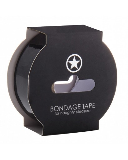 Bondage Tape Noir - 17 Mètres