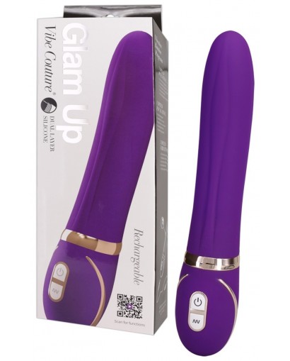 Vibromasseur Rechargeable Vibe Couture Glam Up Pourpre