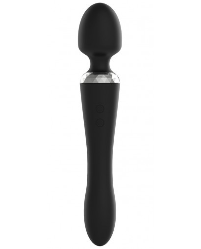 Vibromasseur Rechargeable iWand Dual Luxe Noir