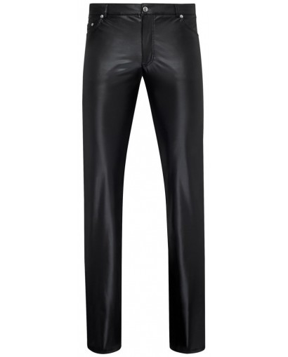 Pantalon Noir Mat Coupe Jean -