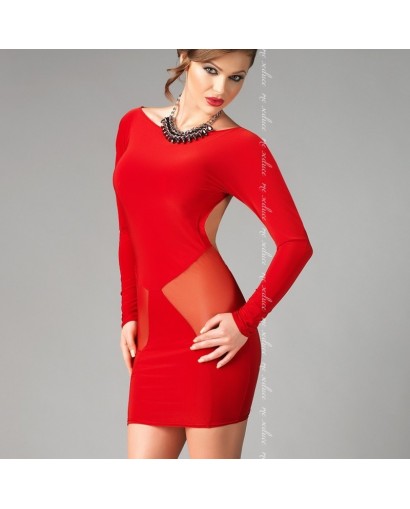 Sophia robe rouge
