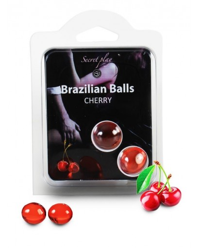 Duo Brazilian Balls Cerise...
